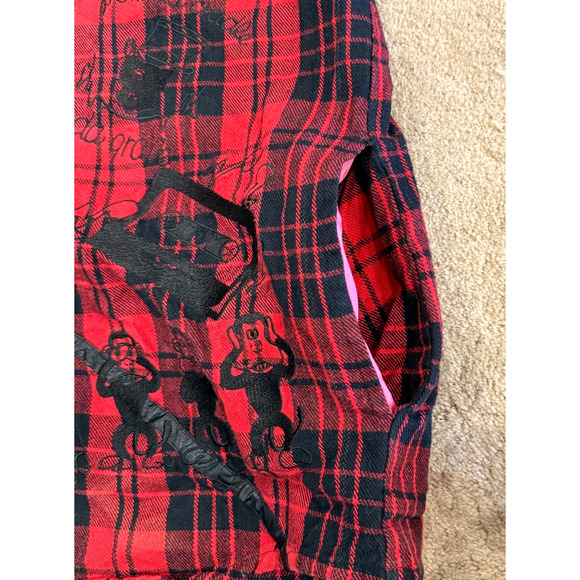 Vintage Clench Flannel Shirt Mens Large Embroidered Lumberjack Snaps Western 2XL - Picture 11 of 12